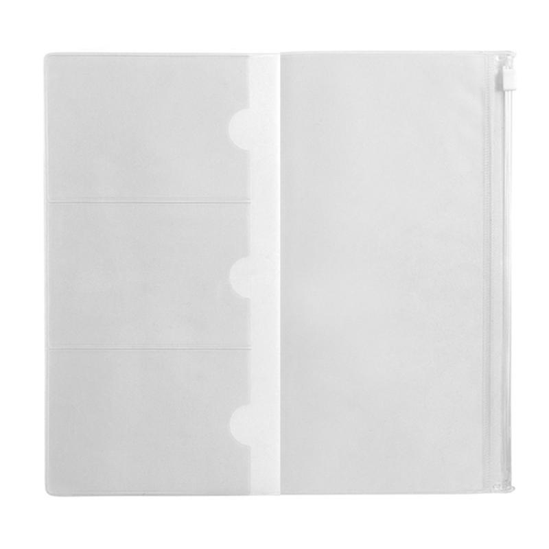 Travel Accessories Must Have - Midori Travelers Notebook PVC-ritszakje Journal Planner