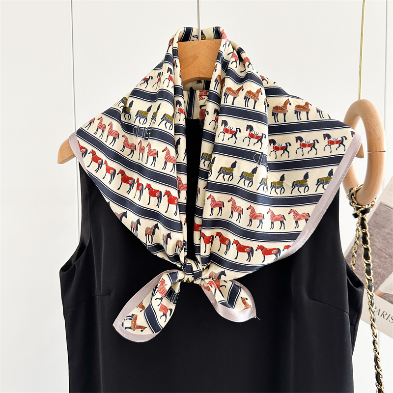 Travel Accessories Luxury Brands - Mulberry Zijden Sjaal Haarsjaals 65CM Dames