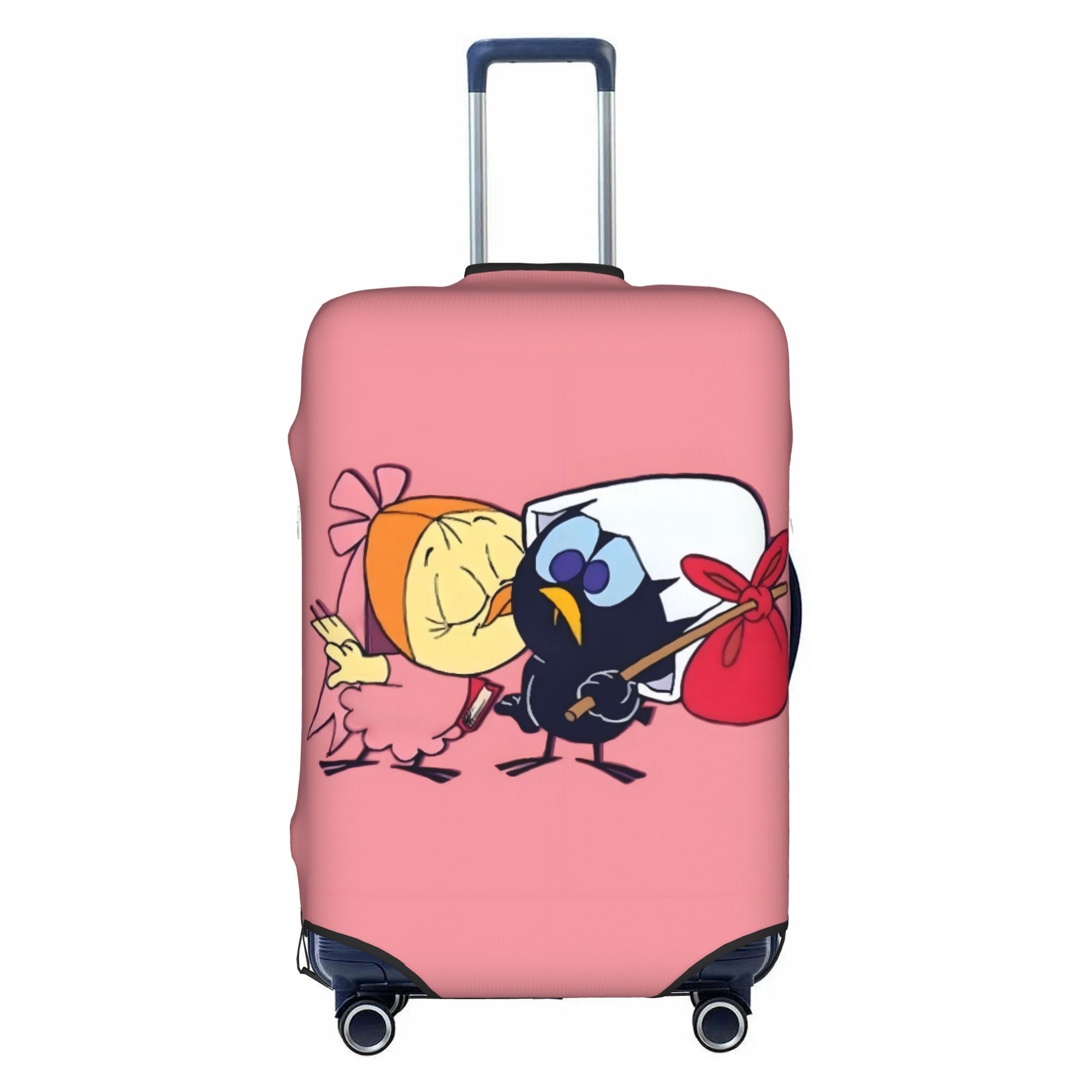 Travel Accessories Italy - Calimero Manga Anime Bagagehoes Elastisch Italië