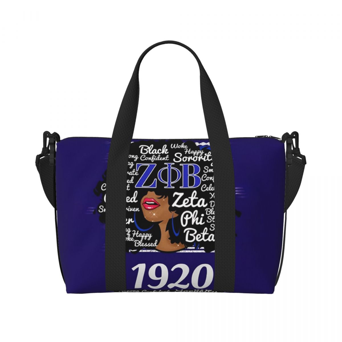 Travel Accessories Greece - Aangepaste Zeta Phi Beta Sorority draagtas