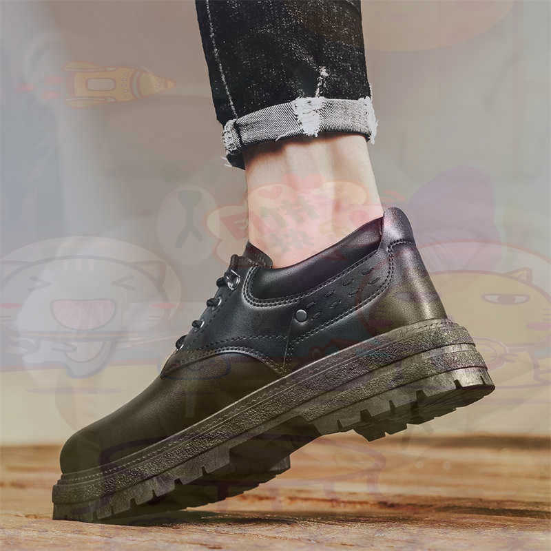 Travel Accessories Luxury Brands - Donker natuurlijk leer Mode-sneakers Tennis Herensneakers