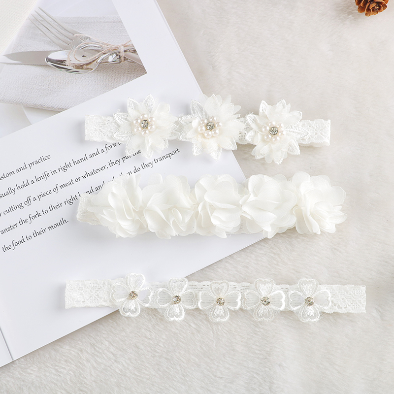 Travel Accessories For 6 Year Old - Baby Hoofdband Bloem Strikken Kroon Hoofdbanden