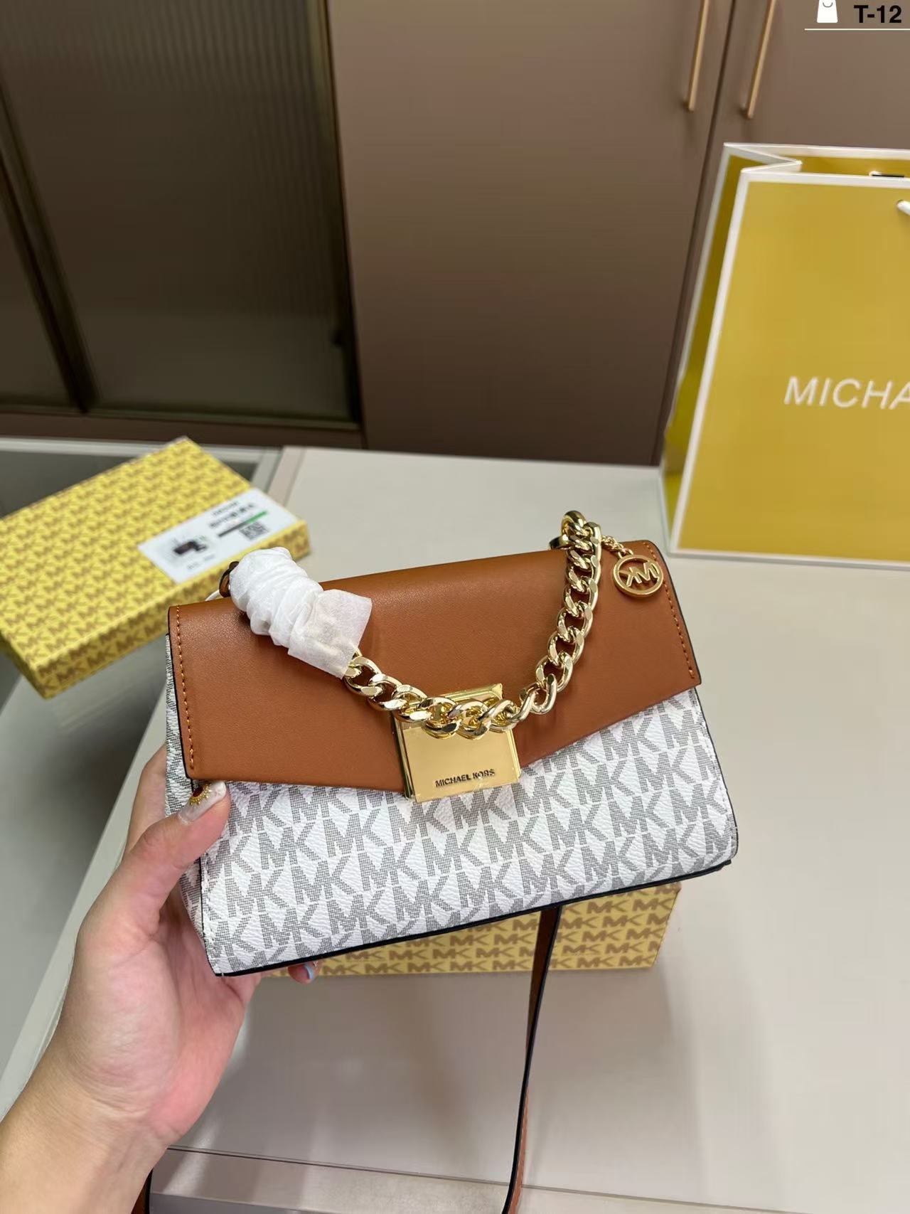 Travel Accessories Luxury Brands - Gloednieuwe Michael Kors luxe design schoudertas