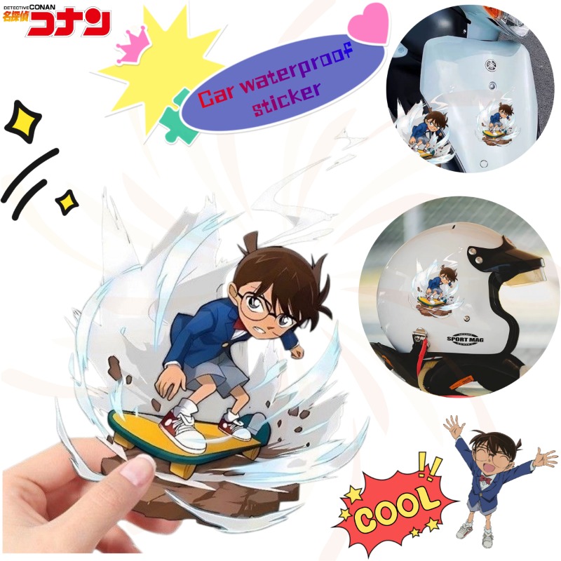 Sticker Luggage Decorative - Detective Conan Cartoon Skateboard Stickers, waterdichte