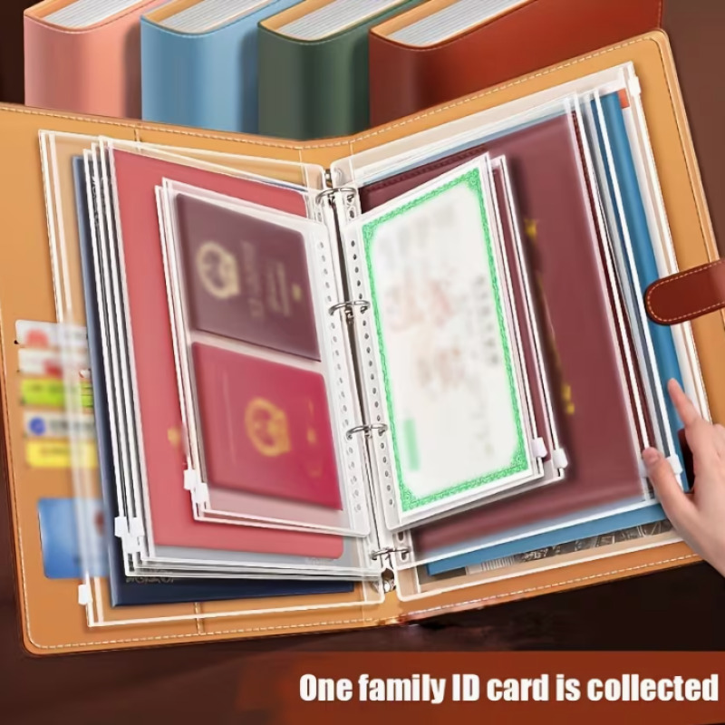 Travel Accessories Must Have - A4-map met magneetsluiting, grote capaciteit, verstelbare