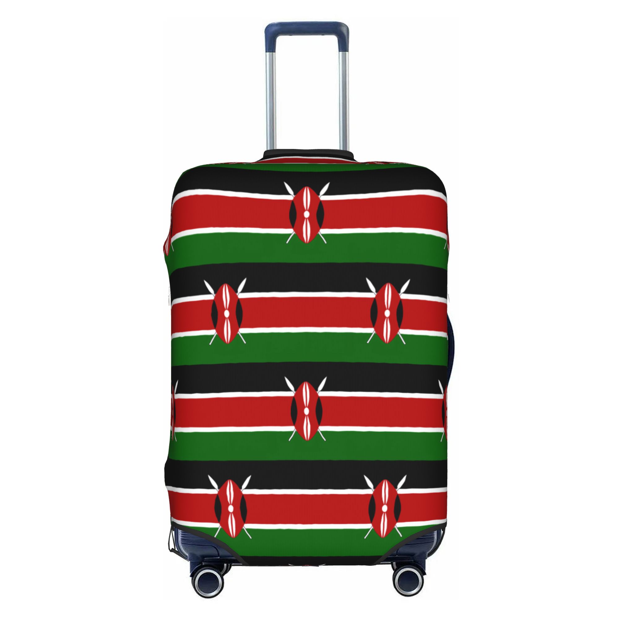 Travel Accessories Kenya - Keniaanse vlag bagagehoes elastische Keniaanse patriottische
