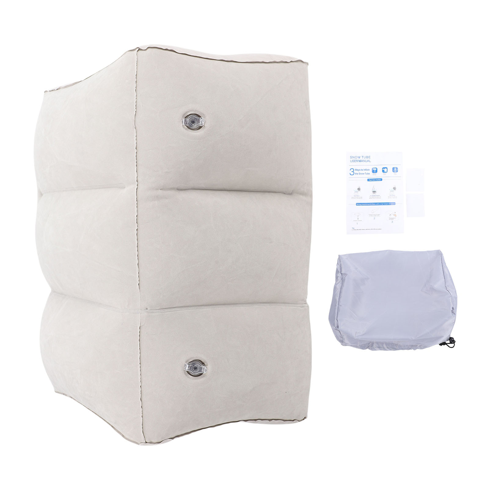 Opblaasbaar voetsteunkussen vo - Travel Pillow Inflatable recensie en prijs
