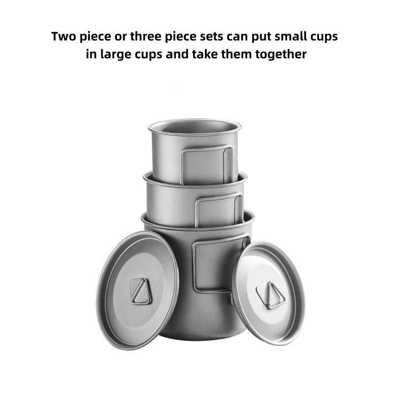 Titanium campingmok met inklap - Travel Kitchen Accessories recensie en prijs