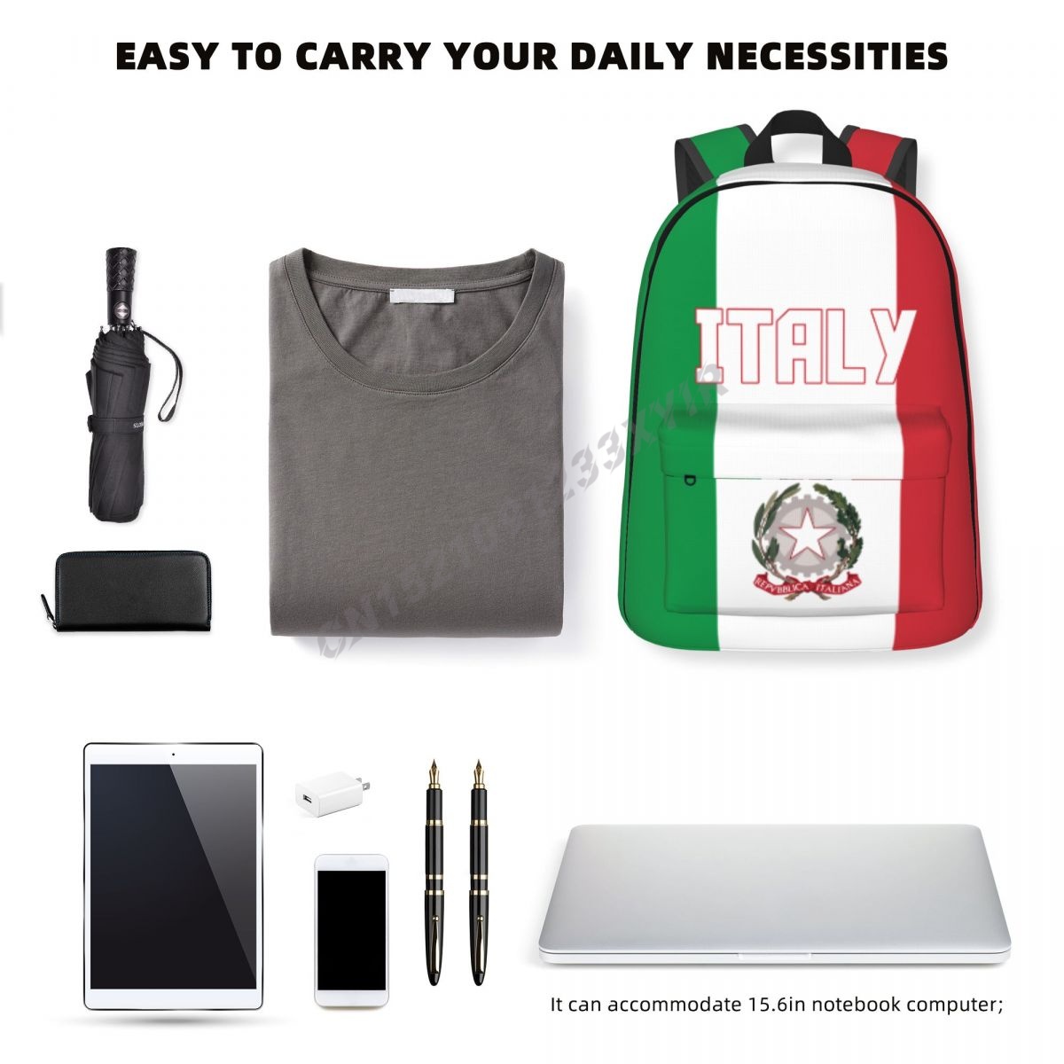 Unisex rugzak Italië vlag Ital - Travel Accessories Italy recensie en prijs