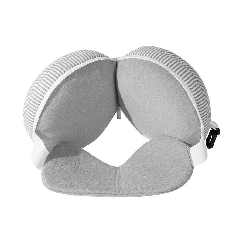 2-in-1 Reiskussen met opbergta - Travel Pillow Inflatable recensie en prijs