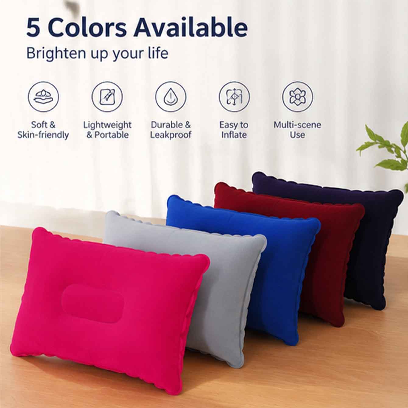2-pack ultralichte opblaasbare - Travel Pillow Inflatable recensie en prijs