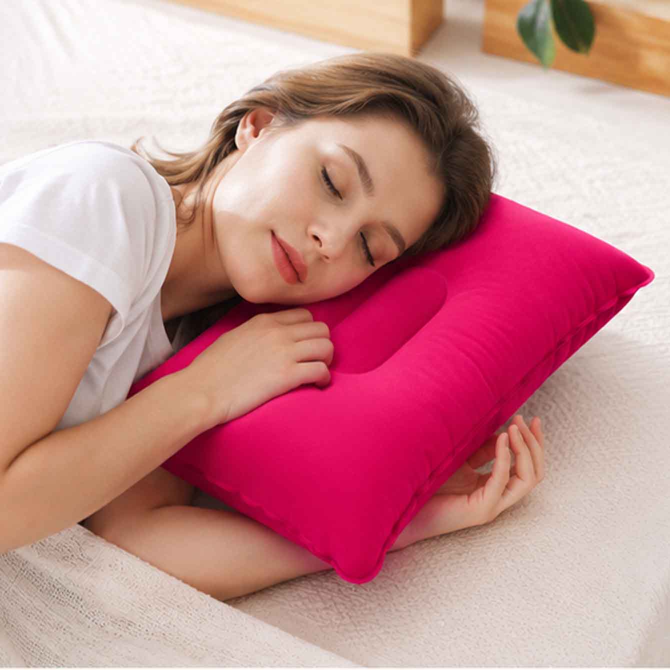 2-pack ultralichte opblaasbare - Travel Pillow Inflatable recensie en prijs