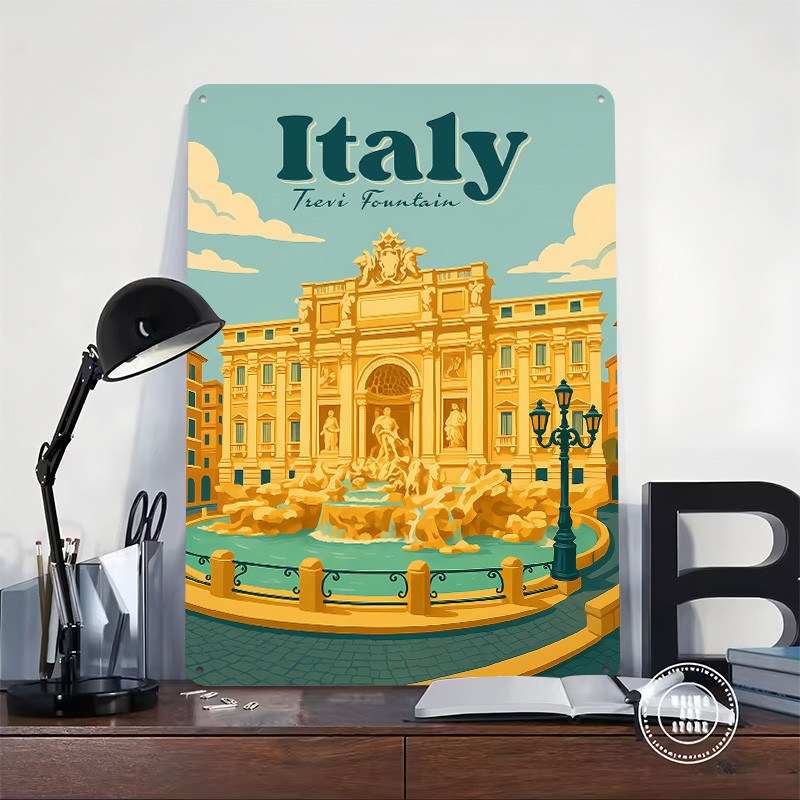 Italië Trevifontein Reismetaal - Travel Accessories Italy recensie en prijs