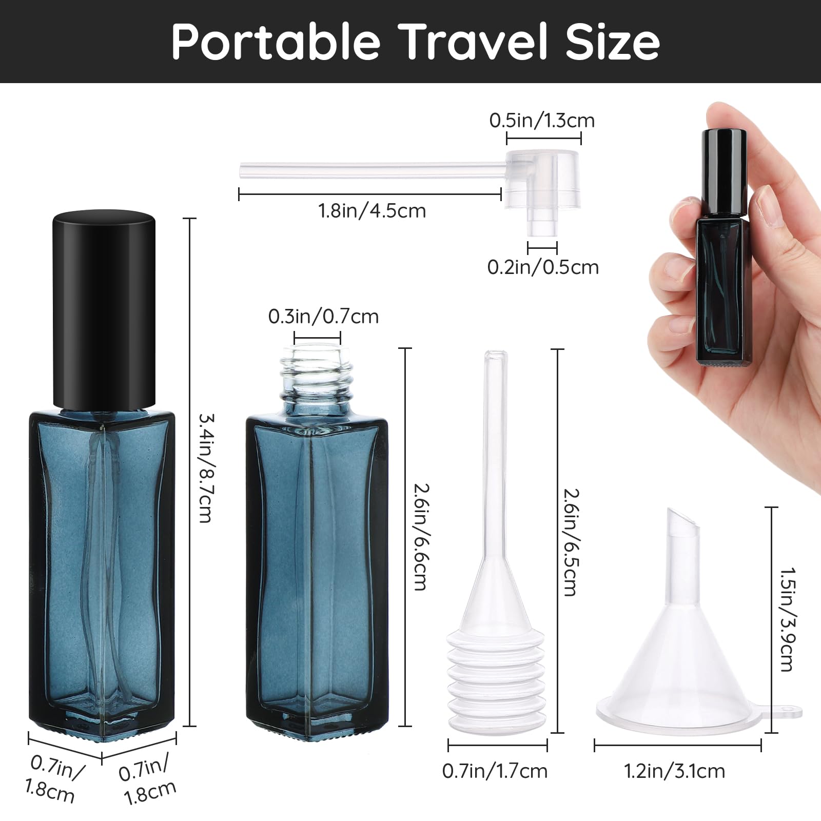 10 stuks parfumflesje spray le - Travel Accessories High End recensie en prijs