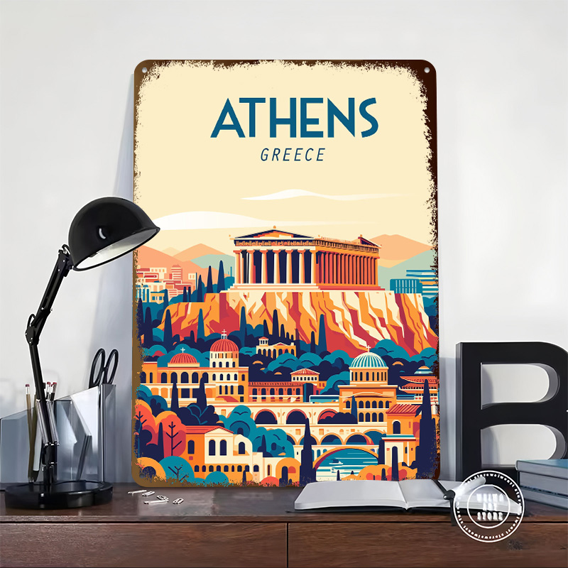 Griekenland Reisposter Aangepa - Travel Accessories Greece recensie en prijs