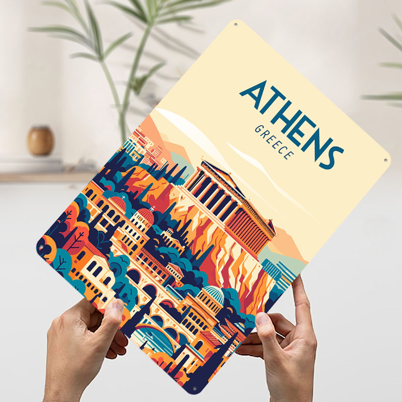 Griekenland Reisposter Aangepa - Travel Accessories Greece recensie en prijs