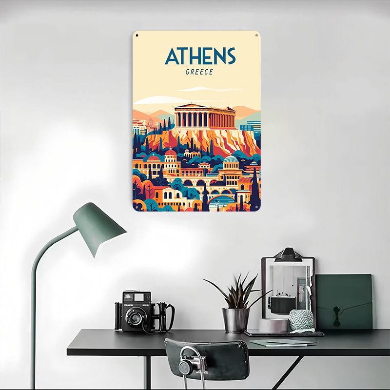 Griekenland Reisposter Aangepa - Travel Accessories Greece recensie en prijs
