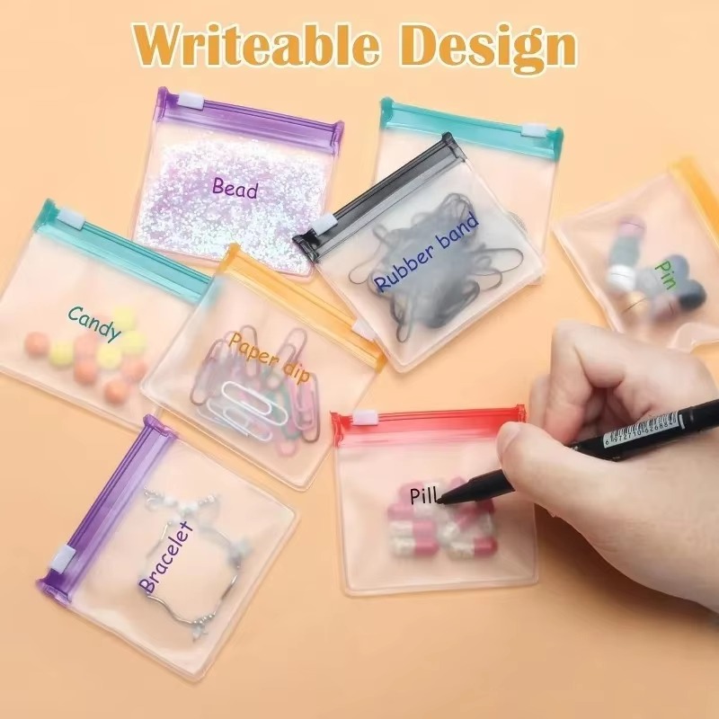 Mini kleurrijke pillen dispens - Reusable Zip Bag recensie en prijs
