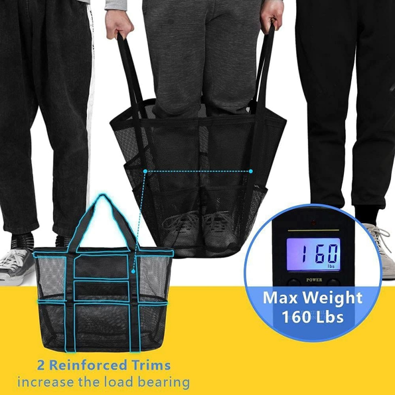 Oversized strandtas van mesh m - Travel Accessories Must Have recensie en prijs