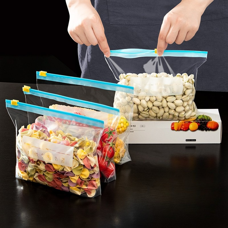 Voedselopbergzakken met ritssl - Reusable Zip Bag recensie en prijs