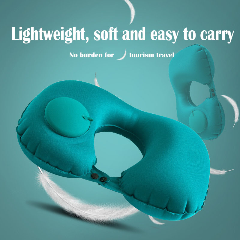 Draagbaar opblaasbaar nekkusse - Travel Pillow Inflatable recensie en prijs
