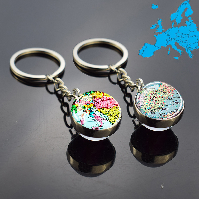 Europese landen kaart sleutelh - Travel Accessories Italy recensie en prijs