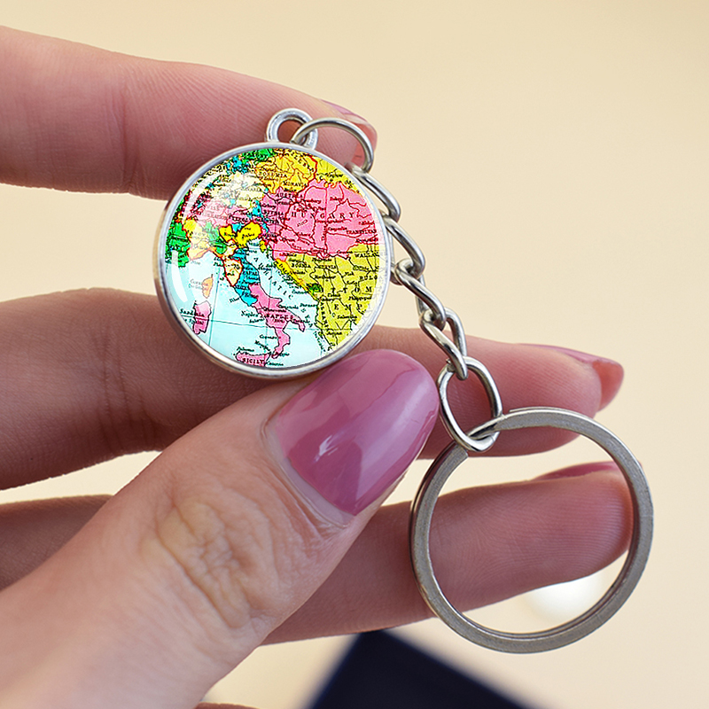 Europese landen kaart sleutelh - Travel Accessories Italy recensie en prijs