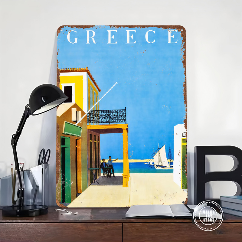 Griekenland Reizen Metalen Pos - Travel Accessories Greece recensie en prijs