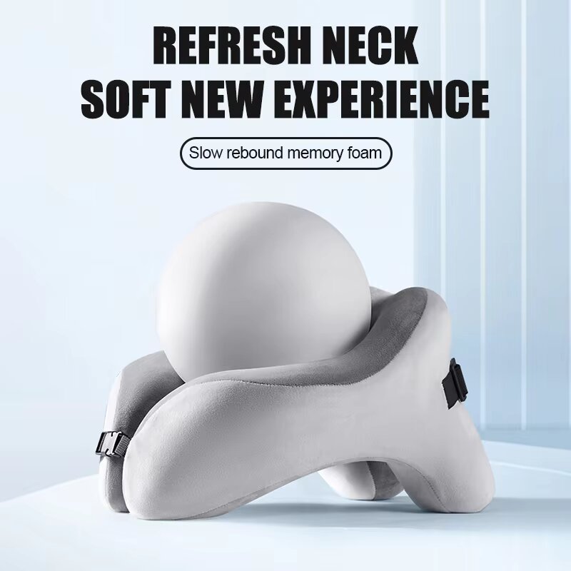 Memory Foam U-vormig nekkussen - Travel Pillow Inflatable recensie en prijs