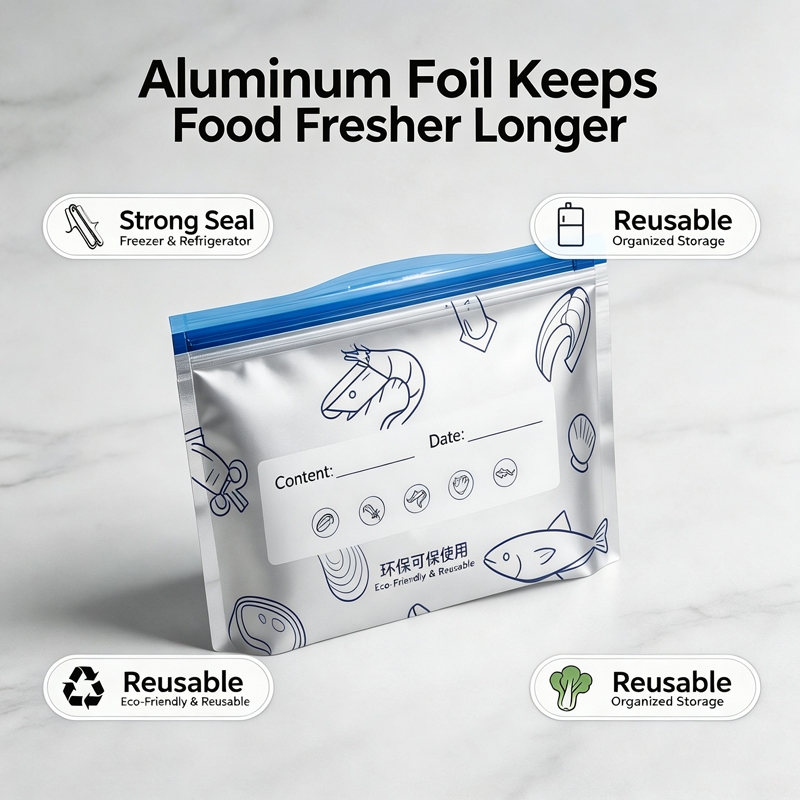 ​ Herbruikbare aluminiumfolie  - Reusable Zip Bag recensie en prijs