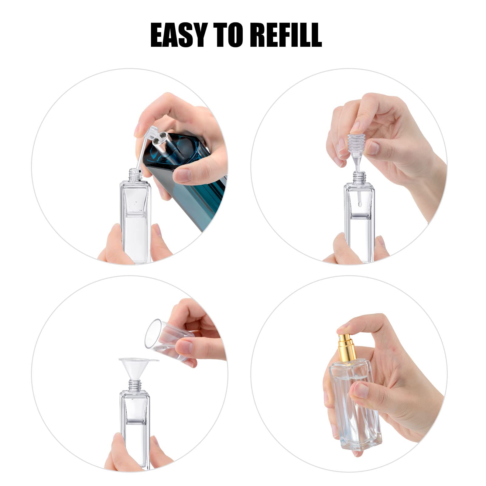 2 stuks parfumflesje spray leg - Travel Accessories High End recensie en prijs