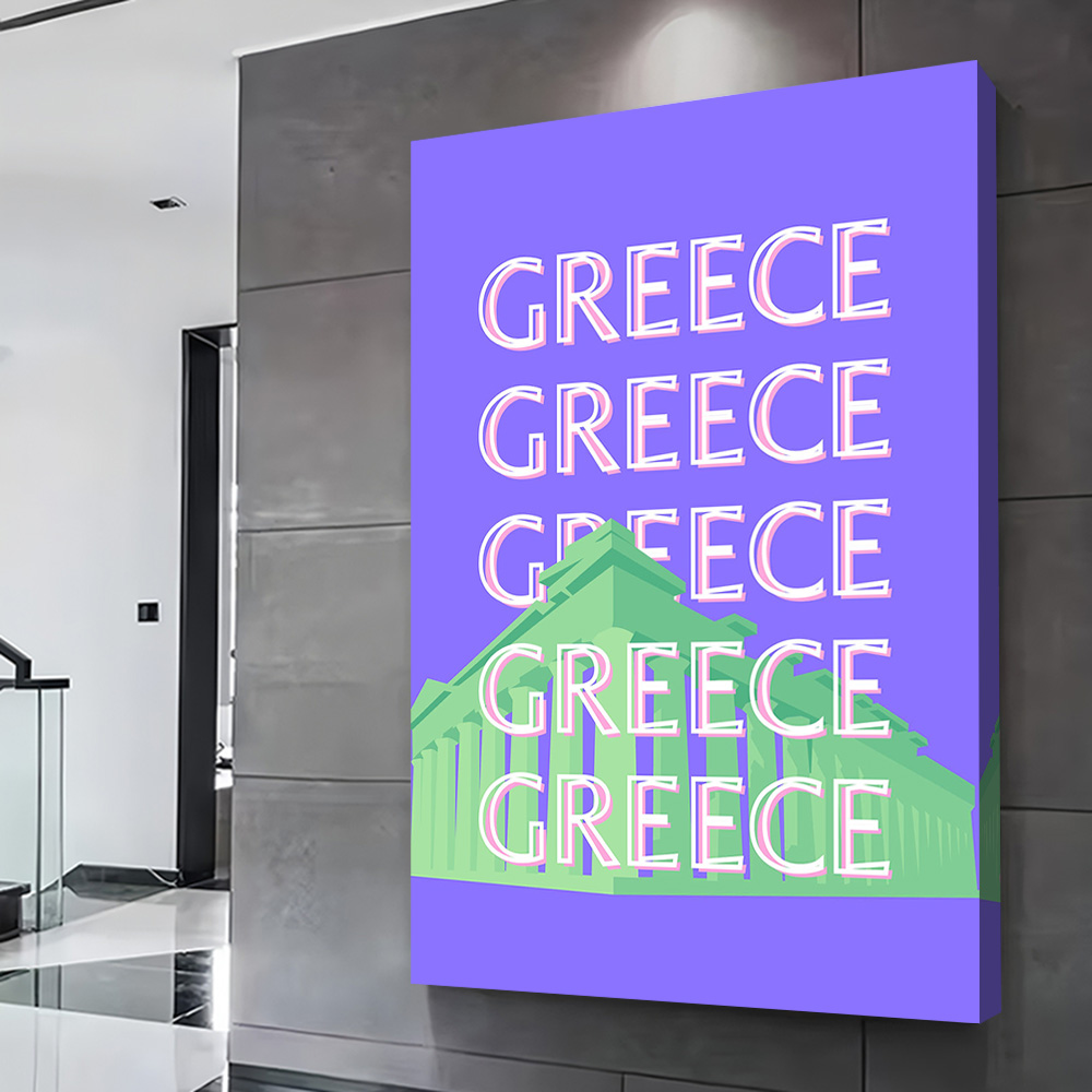 Griekenland Reisposter Aanpasb - Travel Accessories Greece recensie en prijs