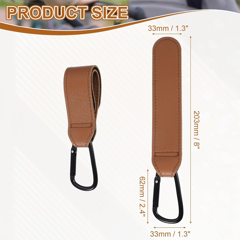 2 stuks lederen karrenhaken ki - Travel Accessories For 6 Year Old recensie en prijs
