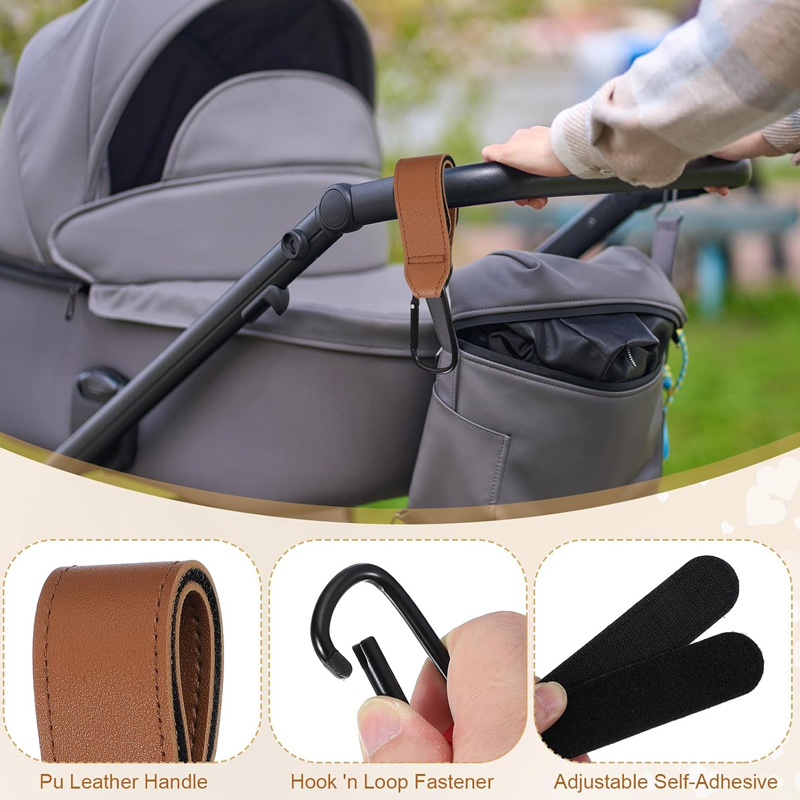 2 stuks lederen karrenhaken ki - Travel Accessories For 6 Year Old recensie en prijs