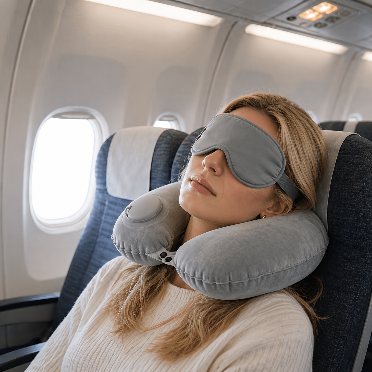 SPDJUMPER Opblaasbaar Reiskuss - Travel Pillow Inflatable recensie en prijs