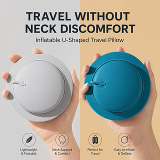 SPDJUMPER Opblaasbaar Reiskuss - Travel Pillow Inflatable recensie en prijs