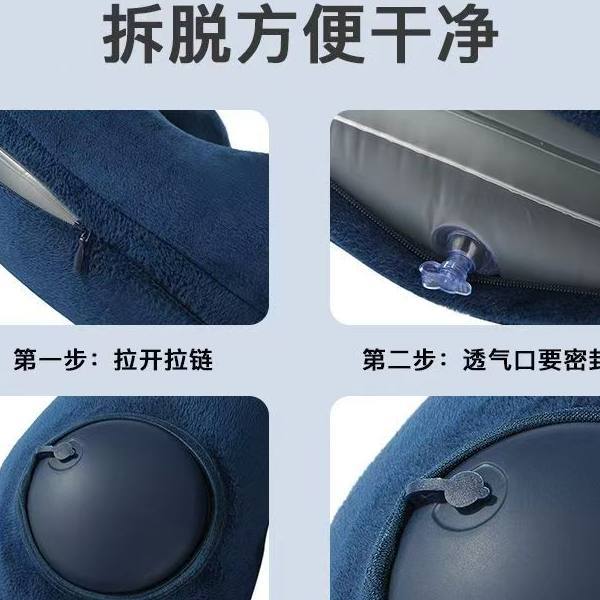 Draagbaar, afneembaar, wasbaar - Travel Pillow Inflatable recensie en prijs