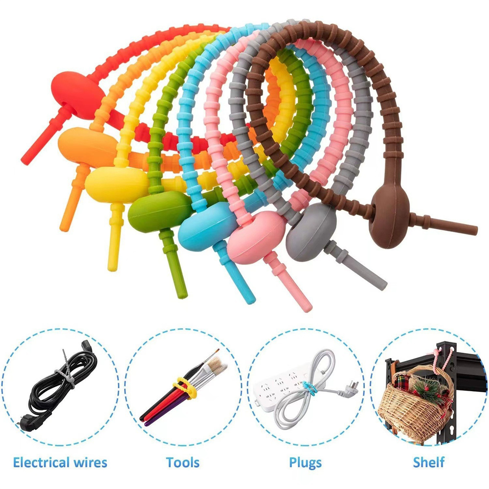 10 stks/partij Multi Color Sil - Reusable Zip Bag recensie en prijs