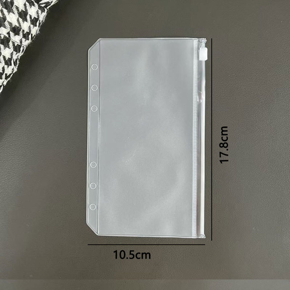 10 stuks A6 transparante PVC-r - Reusable Zip Bag recensie en prijs