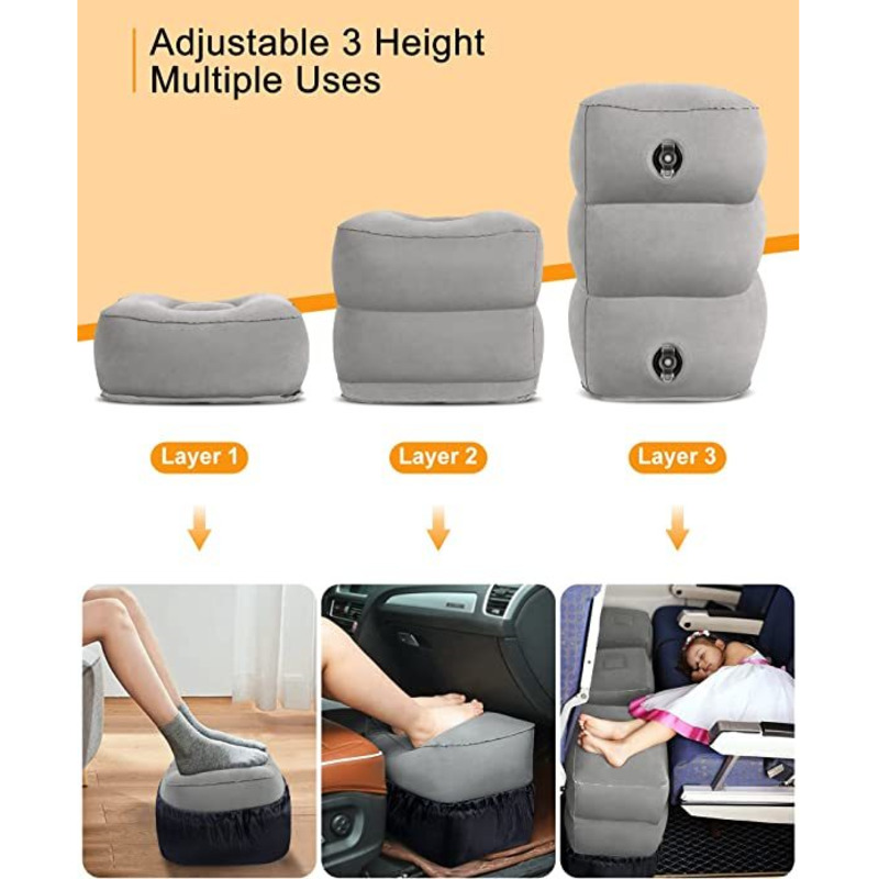 Opblaasbare Voetsteun Voor Air - Travel Pillow Inflatable recensie en prijs