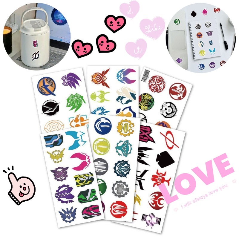 60 vellen Kamen Rider logo-sti - Sticker Luggage Decorative recensie en prijs