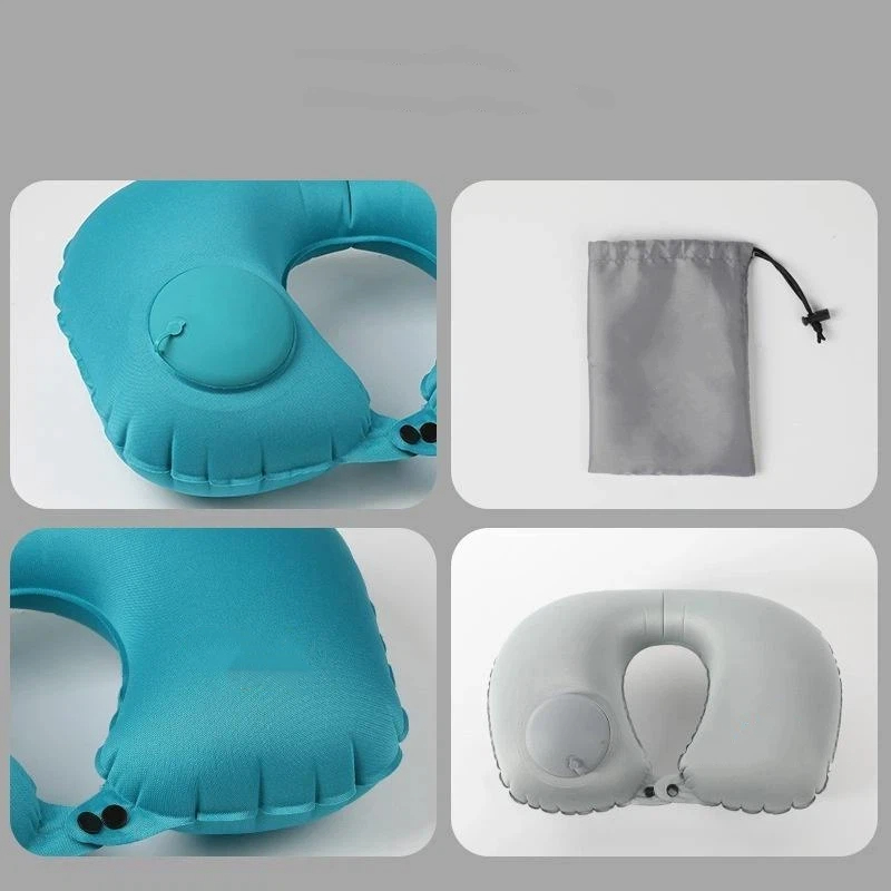 Opblaasbaar, draagbaar nekkuss - Travel Pillow Inflatable recensie en prijs